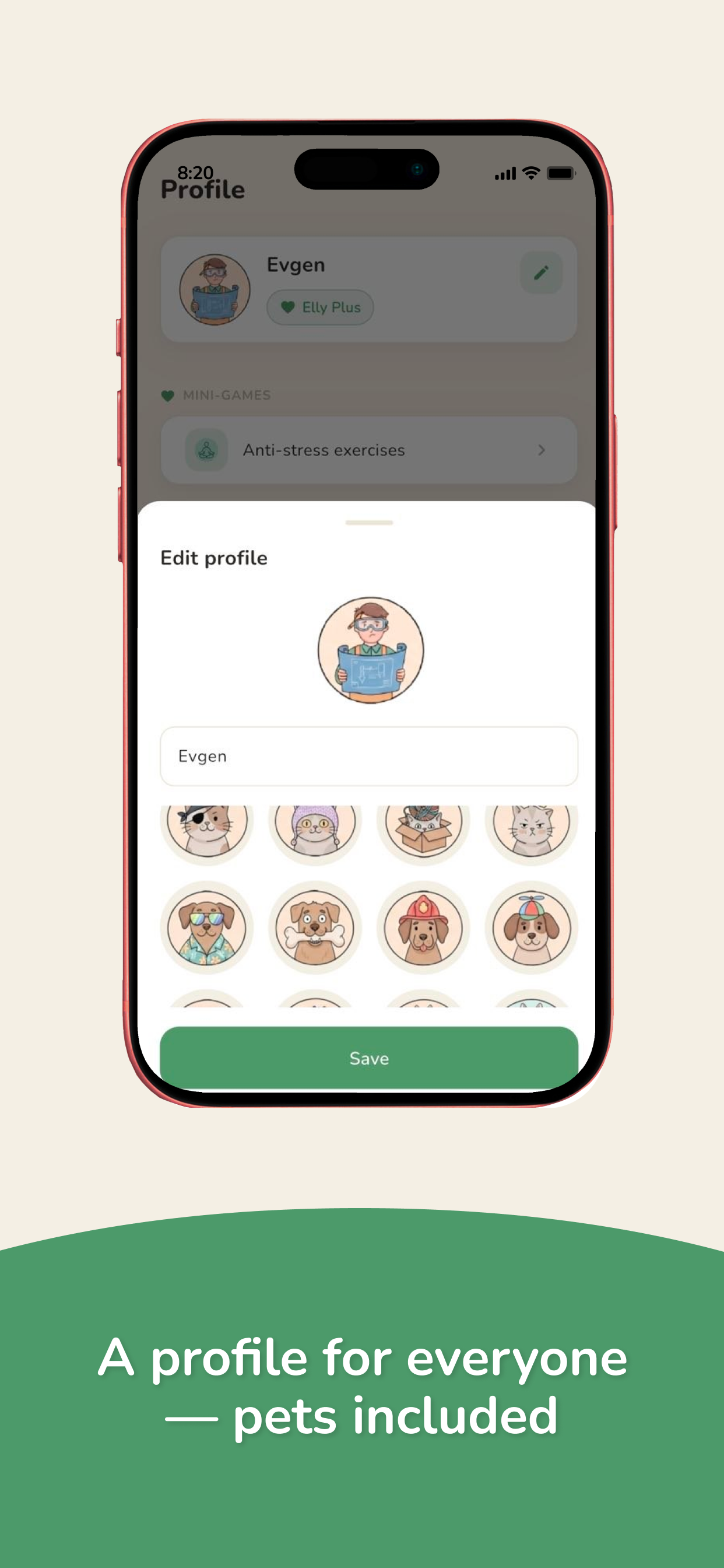 Elly — app screenshot